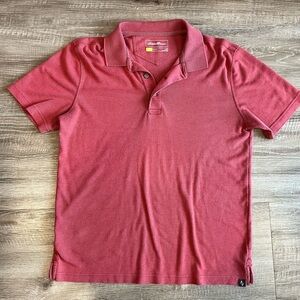 Eddie Bauer Red Polo Shirt men’s medium